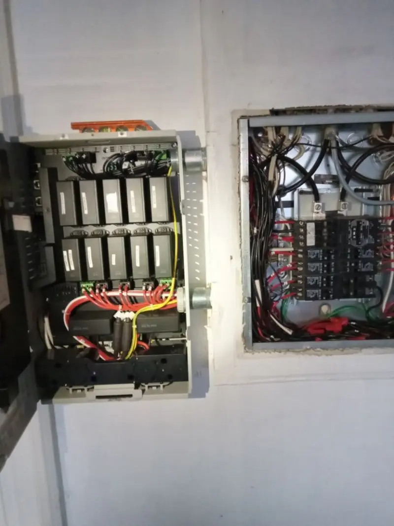 Electrical panel upgrade completed for Commercial Electrician Services in Huntertown